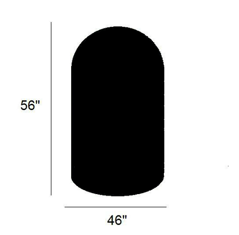 Large Contour Mat | Studded Black .145 Vinyl