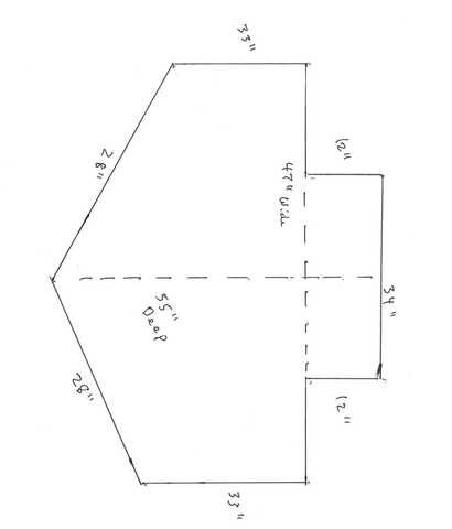 Custom Mat | Economy | No Bevel
