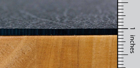 9 foot by 9 foot | Link Mat | Nonstudded | Black