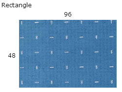 48 X 96 Rectangle  | Chair Mat Clear .145 Vinyl