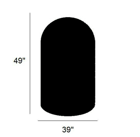 Small Contour Mat | Studded Black .145 Vinyl