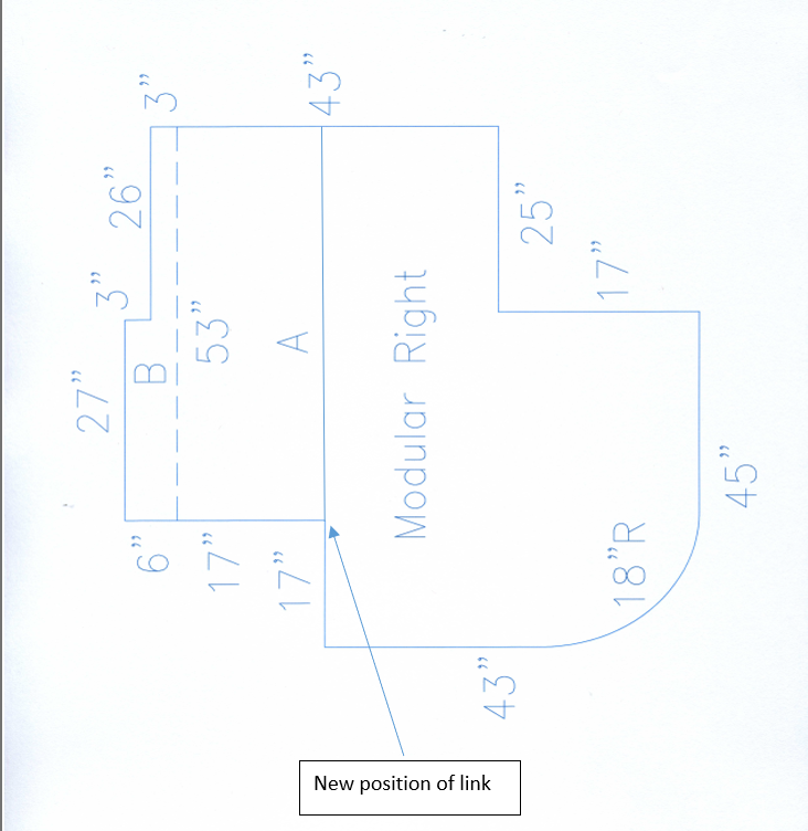 Jarrett Electric Company | Custom Link Mat | Clear Non-Studded .125