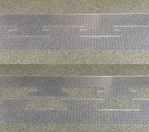 16 Foot Long X 10 Foot Wide | Link Mat | Premium Studded For Carpet | No Bevel