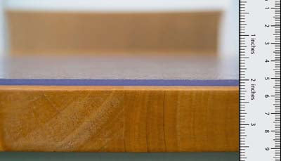 Todd Stevens | 84" x 96" Rectangle | .125 Clear Nonstudded Link Mat | Straight Edge